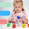 10/30pcs Mini Fidget Spinner Soccer Ball Toy for Kids,Soccer Party Favors Goodie Bag Stuffer,Rotatable Soccer Finger Stress Ball