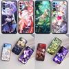 IK34 Genshin Impact Girl Phone Case for Samsung Galaxy S20 S21 S22 Ultra FE + Plus A21S A22 A24 A25 A26 A30 A30S A31