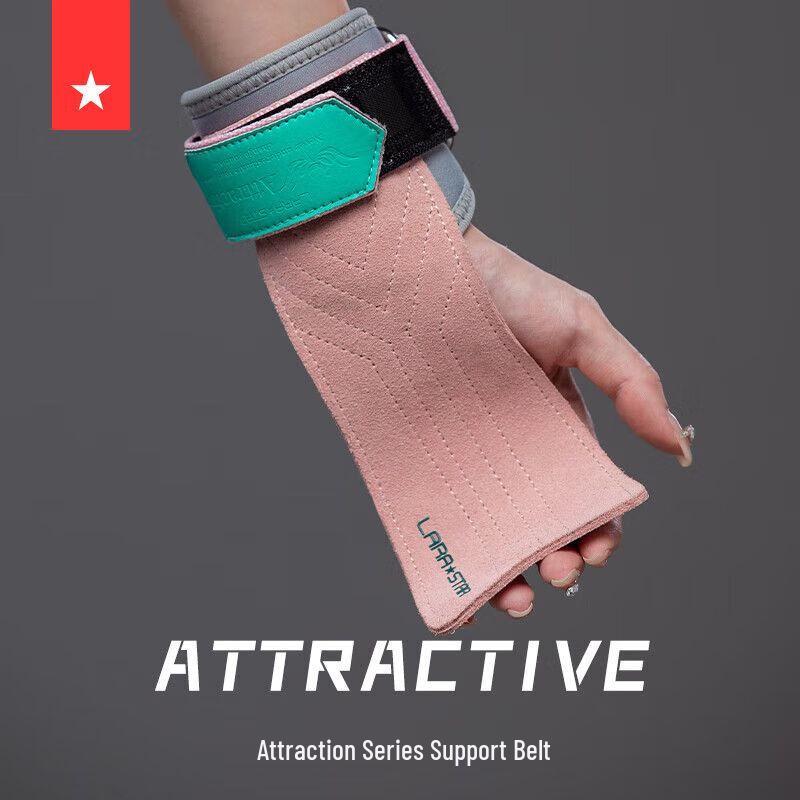 Women s Cowhide Weightlifting Grip Pads with Wrist Support