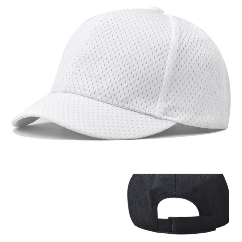 K-pop Fashion Short Bill Hat for Men and Women, Quick Dry Brim Hat, Mesh Back Trucker Baseball Dad Cap