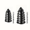New Tire Repair Tool Black Soft Rubber Nail Vacuum Rubber Plug Tire Repair Quick Tool Tire Plug Kit Quick Repair Tool