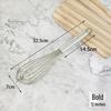 304 Stainless Steel Manual Egg Whisk