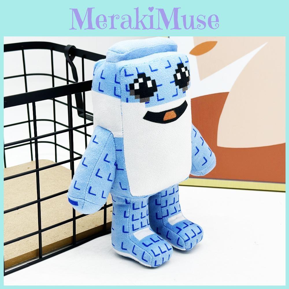 Steal A Brainrot Roblox Mosaic Human Character Plush Toy Ornament Decor Playroom