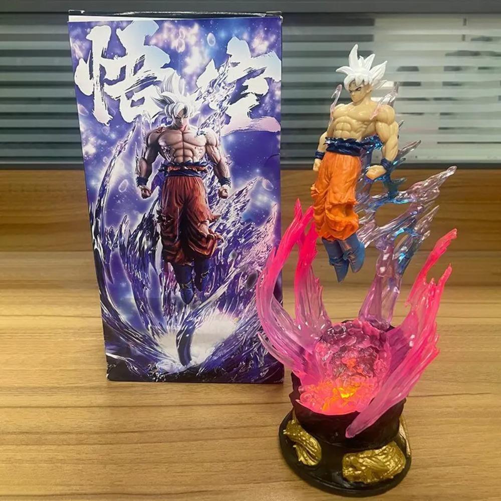 

2025 Новий Dragon Ball Сон Гоку 25см Фігурка Ультра Інстинкт Супер Сайян Фігурка Статуя ПВХ Статуя Модель Прикраса Колекція Подарунок No box