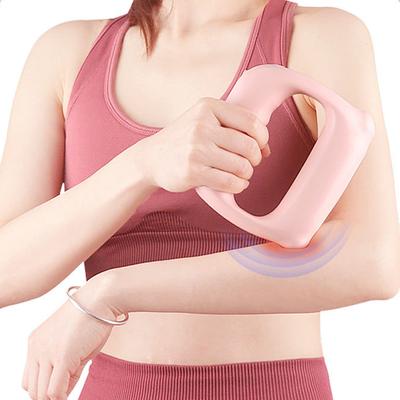 Handheld Mini Vibration Massage Gun Rechargeable Yoga Ring for Neck Shoulder Portable Muscle Relaxation Tool