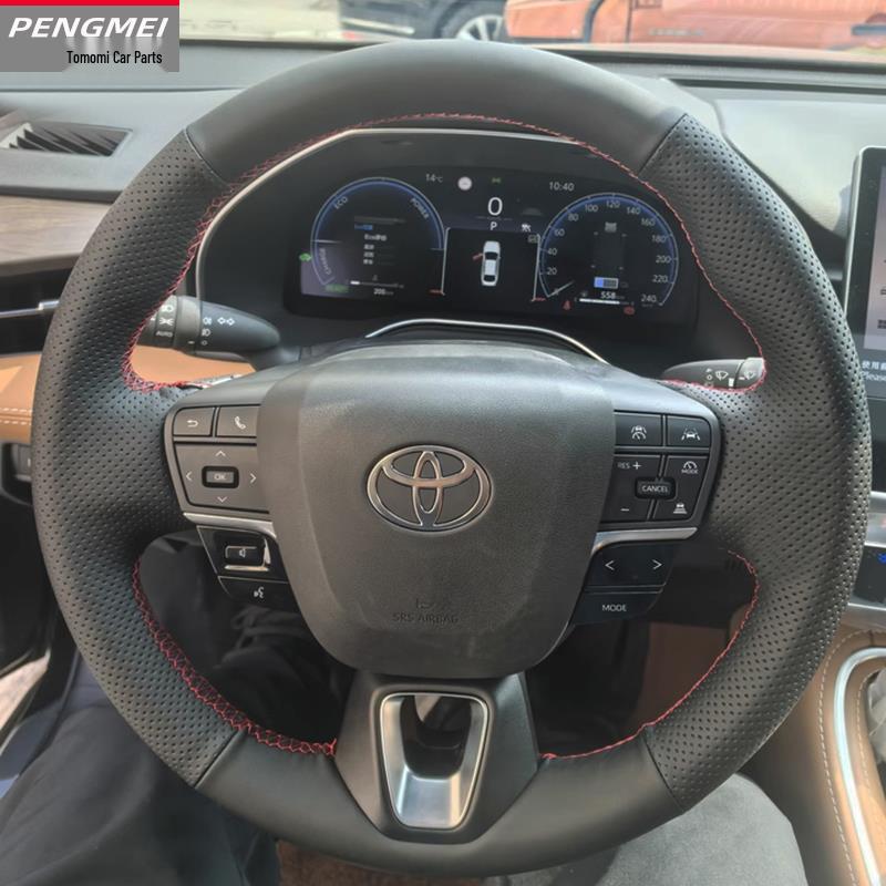 

Ручна вишивка, покриття на кермо з натуральної шкіри для Toyota Avalon, Camry, Alphard, Crown (24-та модель, дев яте покоління) Default