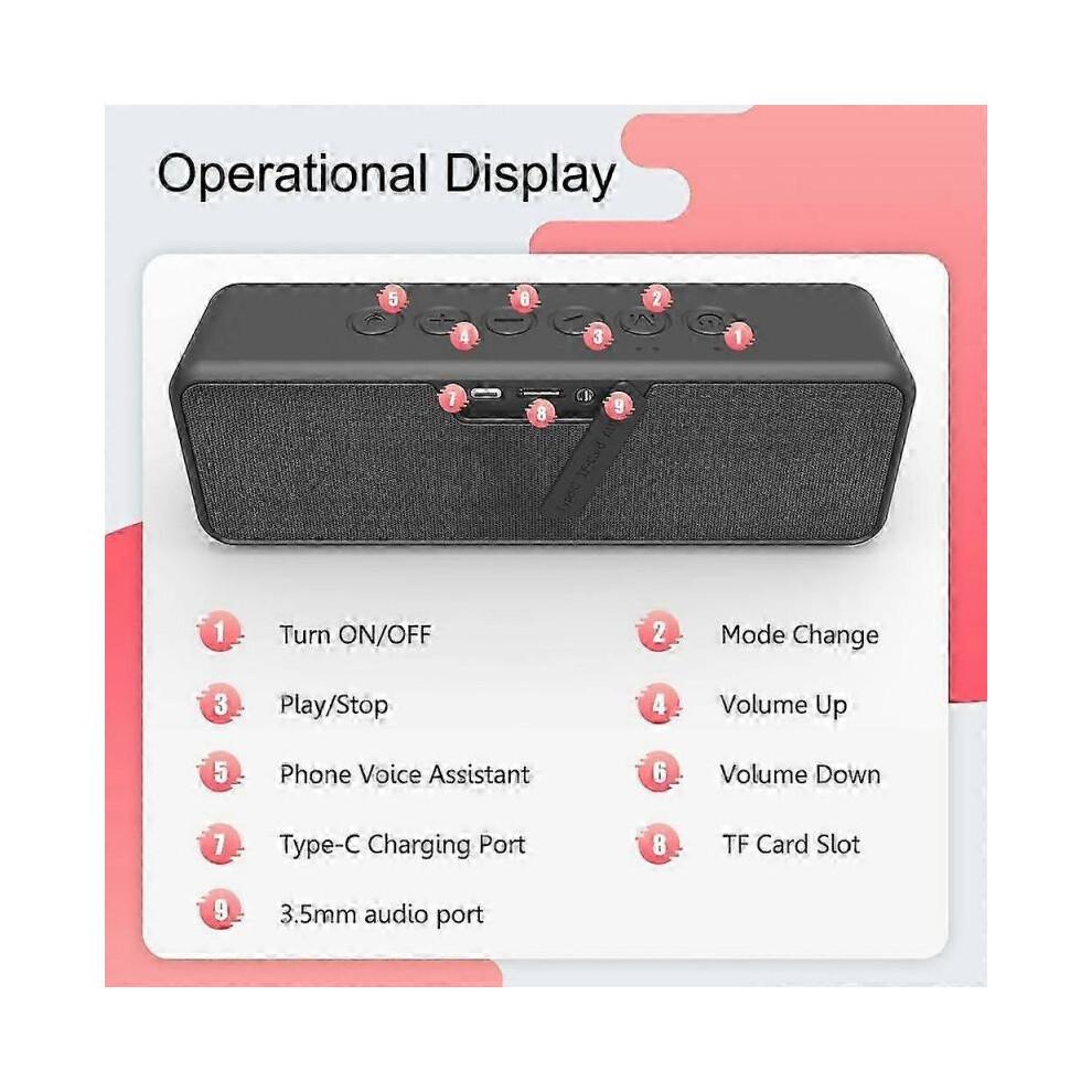 XDOBO X5 IPX6 Waterproof Wireless Bluetooth Speaker