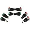 5.5x2.1mm DC Power Connector Set: Male & Female Plugs for 12V LED Strip