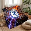 Manta con temática del Chelsea FC Manta suave de franela Manta de felpa Manta acogedora para sofá y cama para decoración del hogar