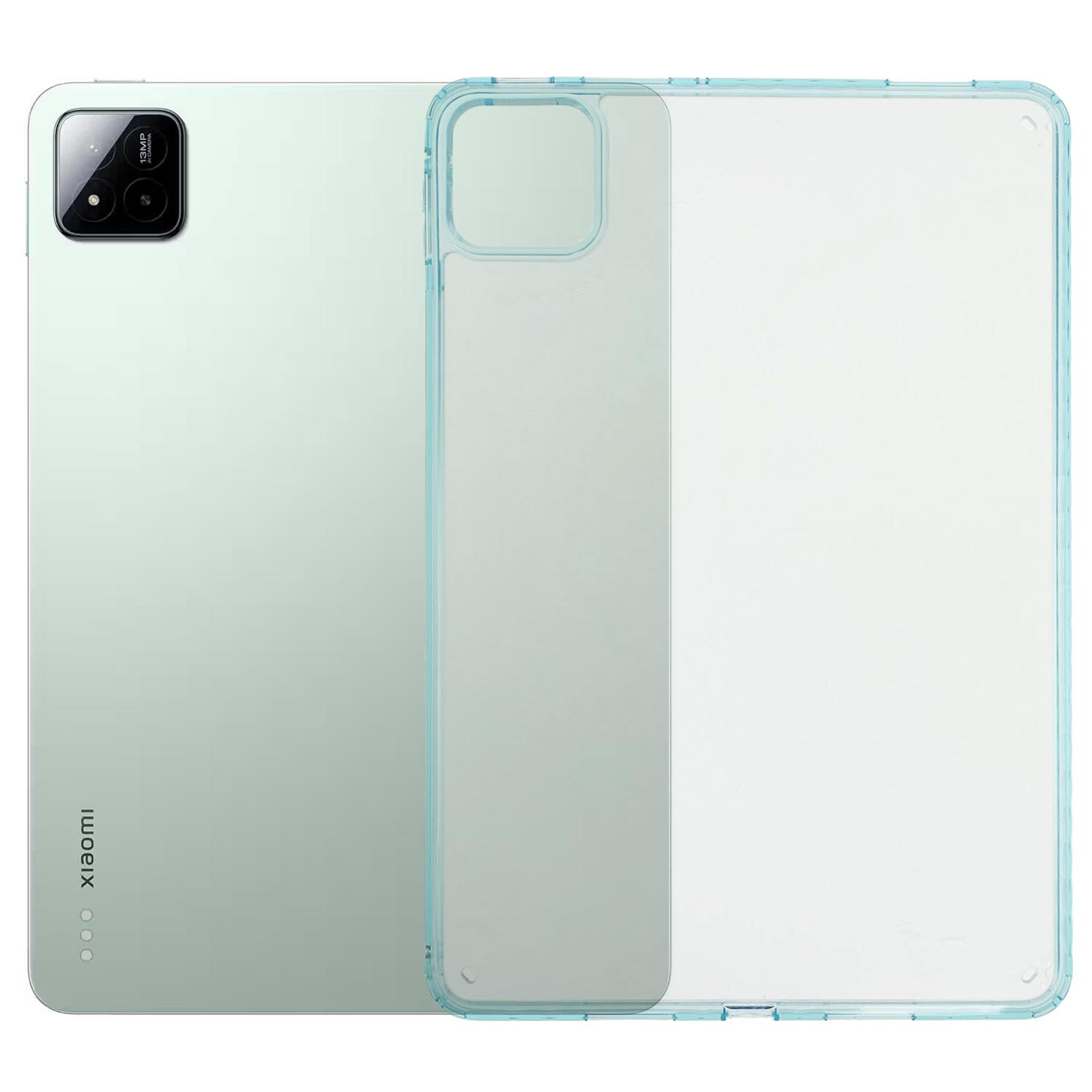 

Для Xiaomi Pad 7 Pro/Pad 7 Чехол Гибкий ТПУ+Акрил Планшет Противоударный Защитный Чехол Baby Blue