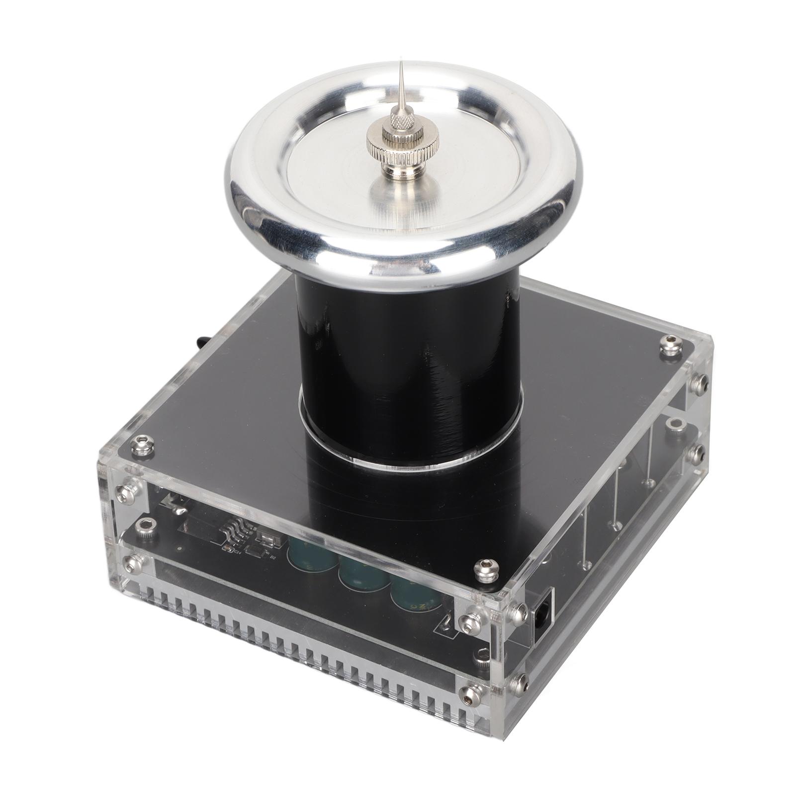 Bobine Tesla Musicale Bluetooth Haut-parleur à Transmission Sans Fil Jouets de Table Expérimentaux 100‑240V US EU Plug