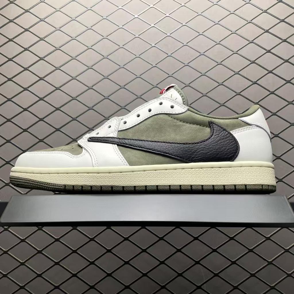 Shoes Pure Original AJ LOW Cowhide Lightning Barb Casual Sports Board Shoes Men's Shoes Women's Shoes Retro Versatile