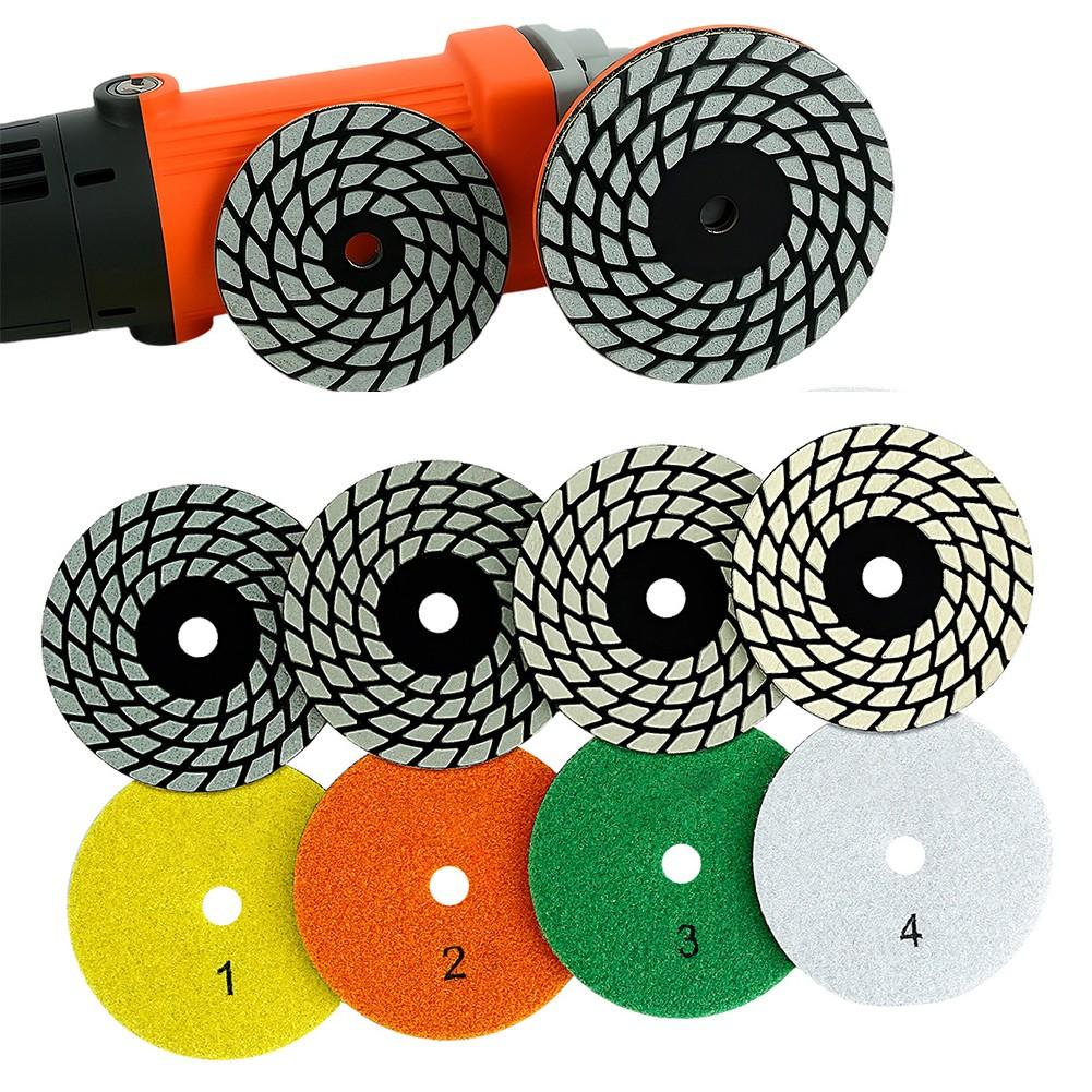 100mm Size Granite Marble Sanding Disc Wet Dry Polishing Pad