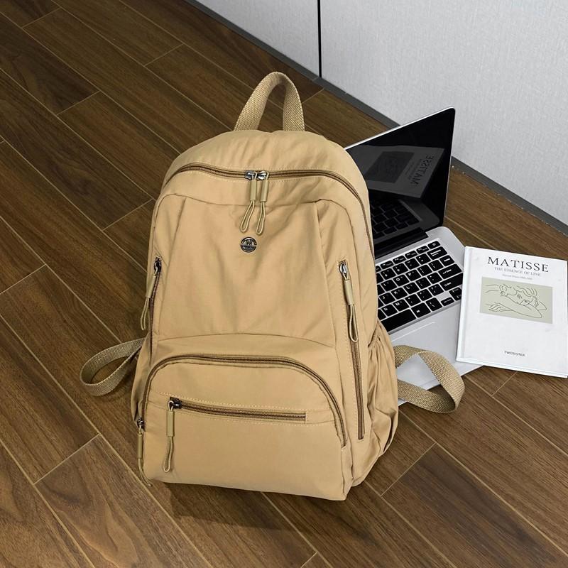 Minimalist Backpack Large Capacity Laptop Backpack Durable Lightweight College School Bag for Students Travel Hiking Camping