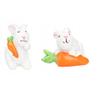 EASTER BUNNY BUNNIES ON ADHESIVE