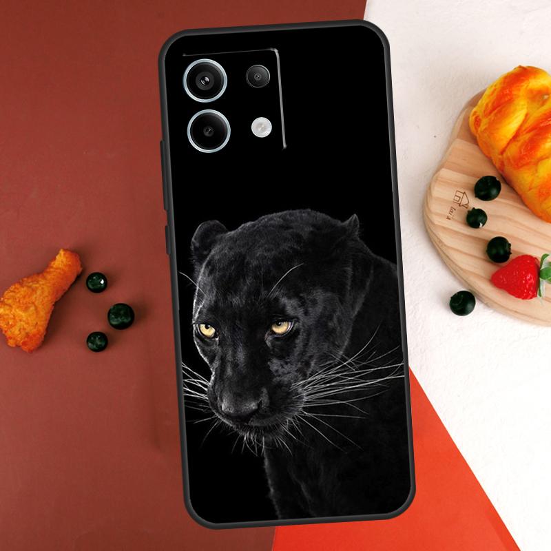 Cheetah Panther Case For Xiaomi Redmi Note 13 14 Pro 9 10 11 12 Pro 10S 11S 12S Redmi 13C 10C 12C 14C Coque
