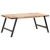 Day and Night - Day and Night Solid Mango Wood Dining Table 180x90x76 Cm