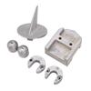 Aluminum Anode Kit 888756Q02 Anode Set Replacement for MerCruiser MR Alpha One 1984‑1990