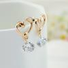 E692 Yiwu, Fashion Temperament Jewelry, Love Stud Earrings.