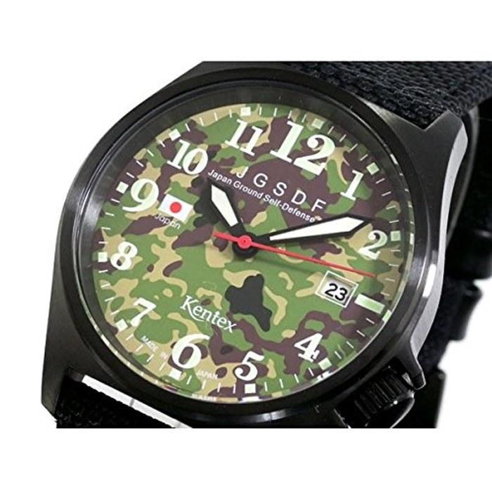 KENTEX JSDF Self-Defense Forces Model 100m Waterproof Nylon Strap Watch (S455M-01, S455M-02, S455M-12, S455M-15) (S715M-08 Land
