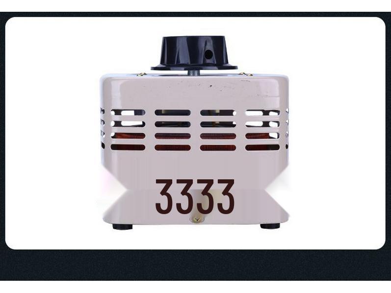 220V Single-Phase TDGC2-500W Autotransformer 5kW Foam Cutter Regulator 0-250V