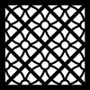 Stencil 15x15cm Cement Tile 1