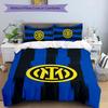 3pcs I-Internazionale Milano (5) Design Cover Set - HD Printed Bedding with 1 Cover and 2 Pillowcases - Perfect for Home and Dorm Decor