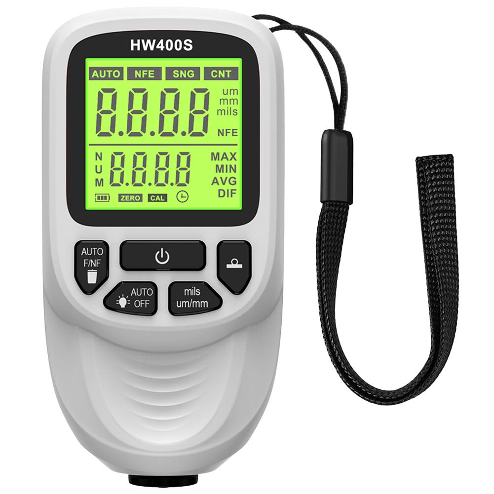 

0-2000UM цифровой толщиномер покрытия высокой точности FE/NFE измеритель автомобильной краски разрешение 1um инструменты для измерения покрытия автомобиля