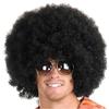 Synthetic Afro Wigs for Men and Women -70s Unisex Jumbo Costume Funny Party Big Afro Wigs