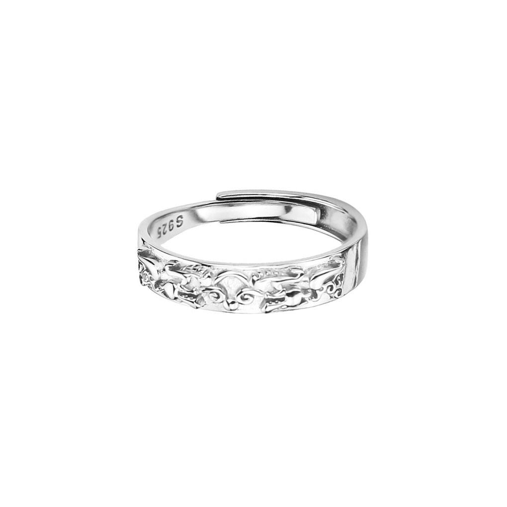 Men Ring Metal Opening Rings Decor Boyfriend Fashion Adjustable Jewelry for Dating Party Decorations Jewelries Accessory