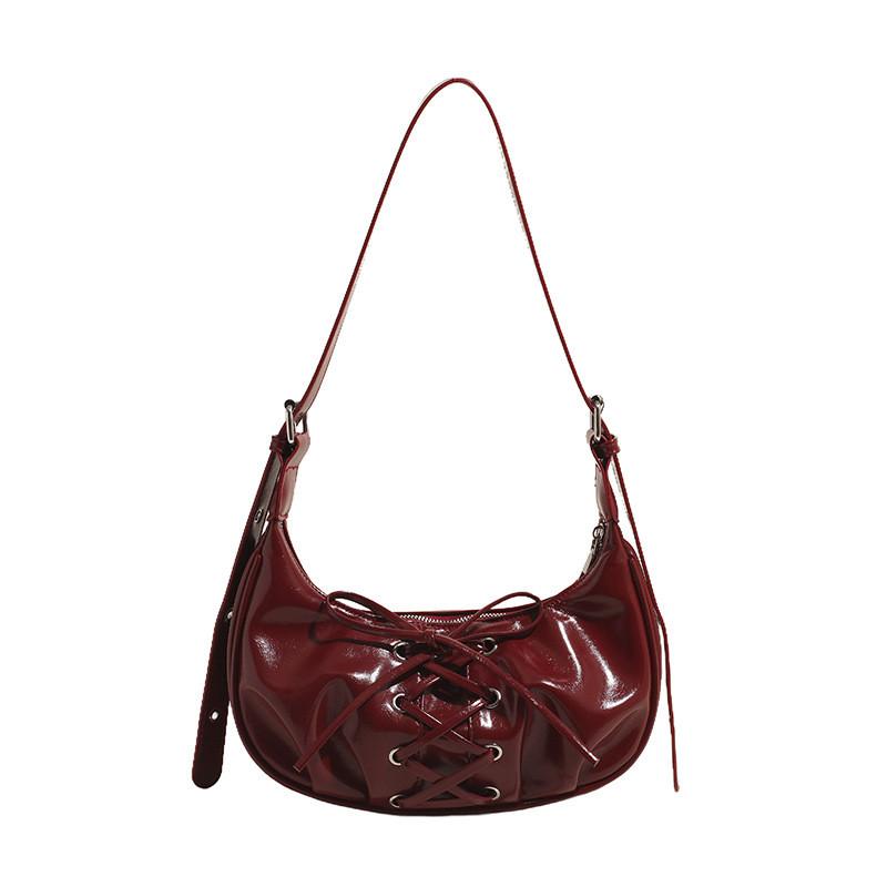 Ielgy Bow Dumpling Bag All-Match Cross-Body High-End Sense One-Shoulder