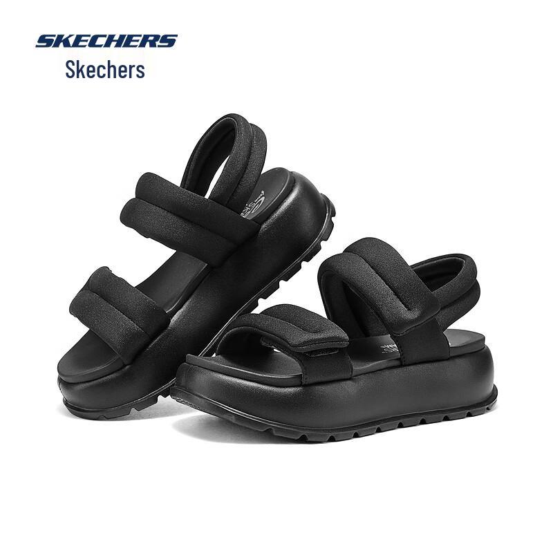 Skechers Women's Sporty Platform Slide Sandals 120043