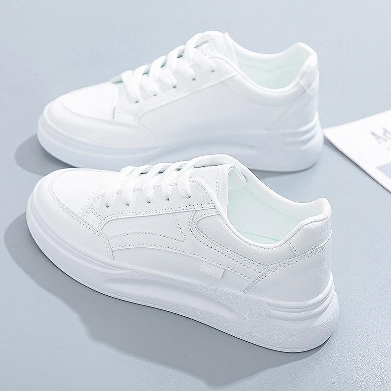 Little White Shoes Children's New Spring, Summer and Autumn Models Breathable and Versatile Female Students Campus Style Casual Board Shoes Female