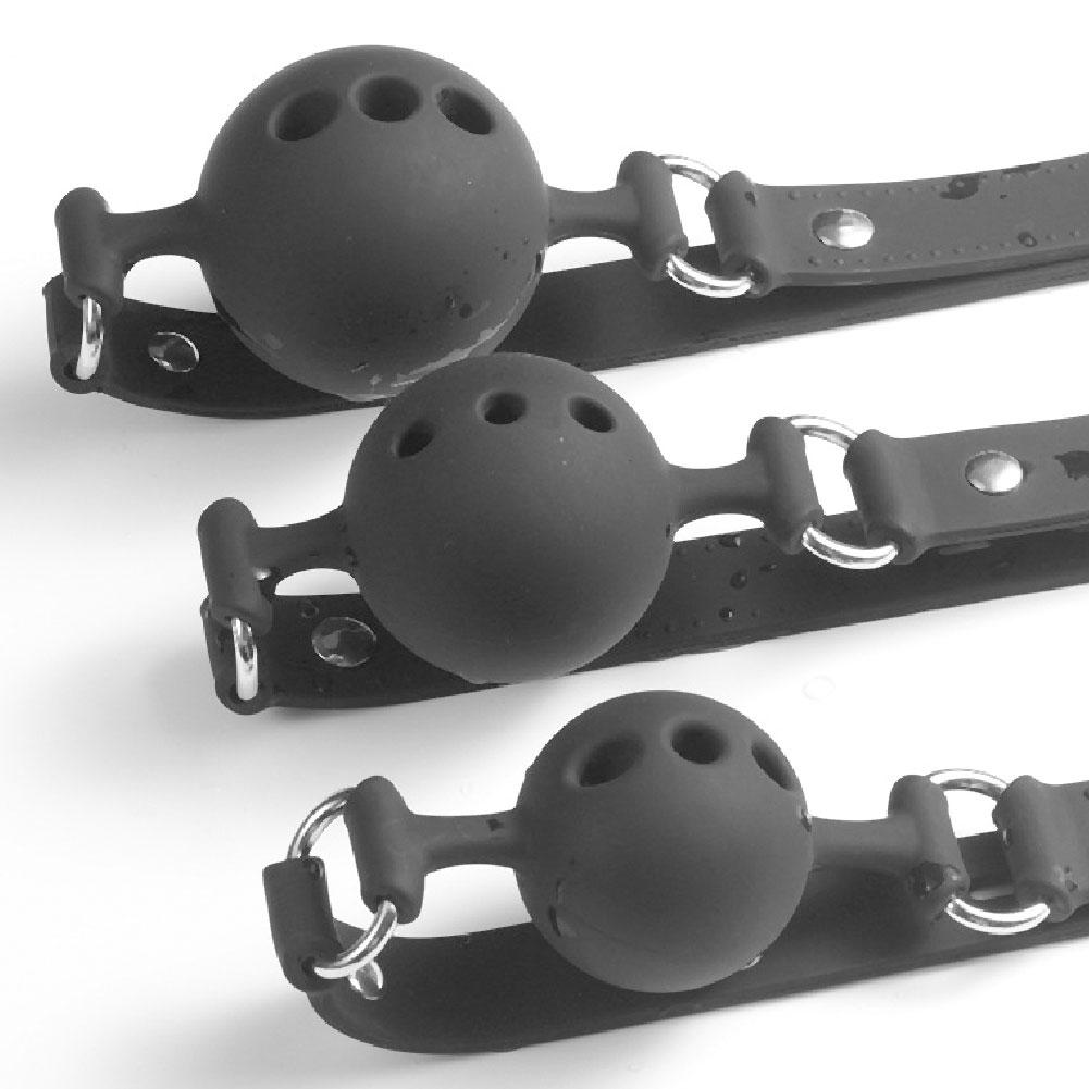 Soft Safety Silicone Slave Ball Gag Erotic Sex Toy Open Mouth Gag Ball Bdsm Bondage for Woman Couples Adult Sex Games