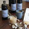 Tsuji Coffee Decaf Cafe au Lait Base 600ml Caffeine-Free Liquid Coffee Dilution Iced Coffee with Dietary Fiber