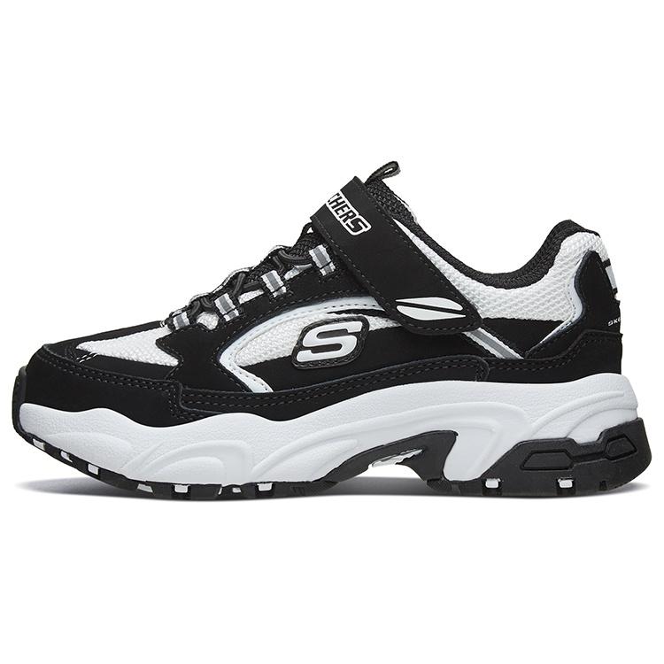 (GS) Skechers Stamina Black White Kids 98170L-BKW EU 30