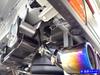 BRIGHTZ Hijet Truck Jumbo S500P S510P Stal Nierdzewna Podwójny Tłumik Wydechowy Obcinak Niebieski S500 S510 S 500 510 Hijet Truck Jumbo MUF-CUT-024