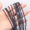 1String, Black Natural Potato Shape Pearls Beads, 2-3mm, for DIY Necklaces Bracelets Accessories, Jewelry Making, Birthday, Wedding, Party Gift 36cm