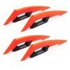 1 Pair Universal Motorcycle Winglet Aerodynamic Spoiler Dynamic Wing Decoration Sticker For Motorcycles E-bikes Scooters Etc