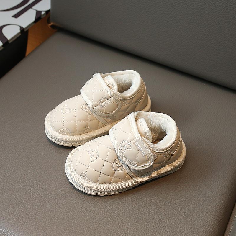 Winter New Child Cotton Shoes Fashion Cute Cartoon Girl Shoe Warm Comfort Simple Boys' Shoes Classic Trendy Snow Boots Zapato
