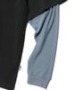 YOUHEE Graphic Layerd Long Sleeve Charcoal