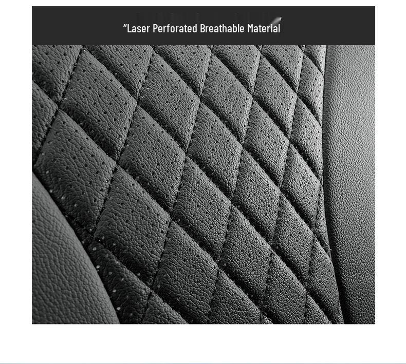 Binrui Cool Seat Cover: Universal Four-Season Full Coverage Car Cushion