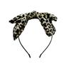 Leopard Print Bow Headband Cloth Women Headband Fashion Hair Accessories  Women