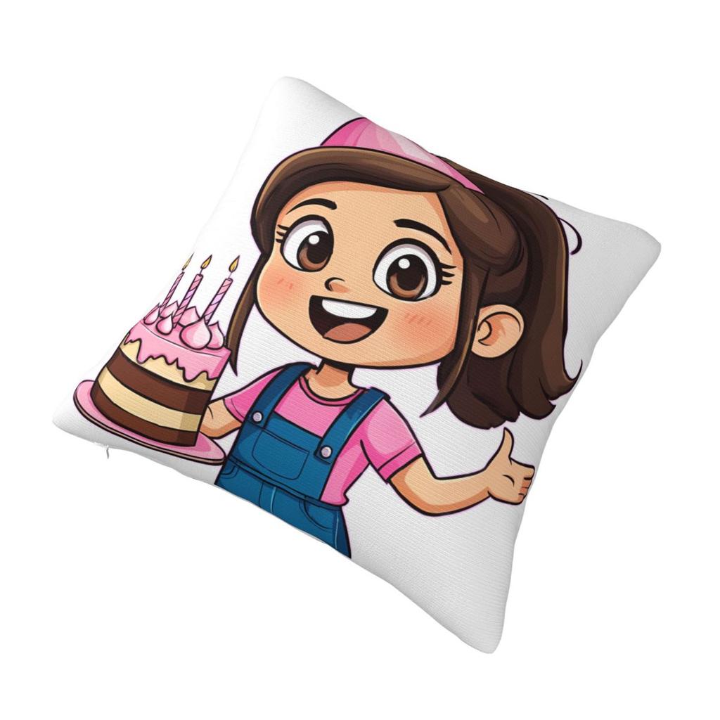 Pillow Case Ms. Rachel Soft Pillow Cover Cute Funny Cushion Cover Design Pillowcases For Chair Sofa Home Decoration