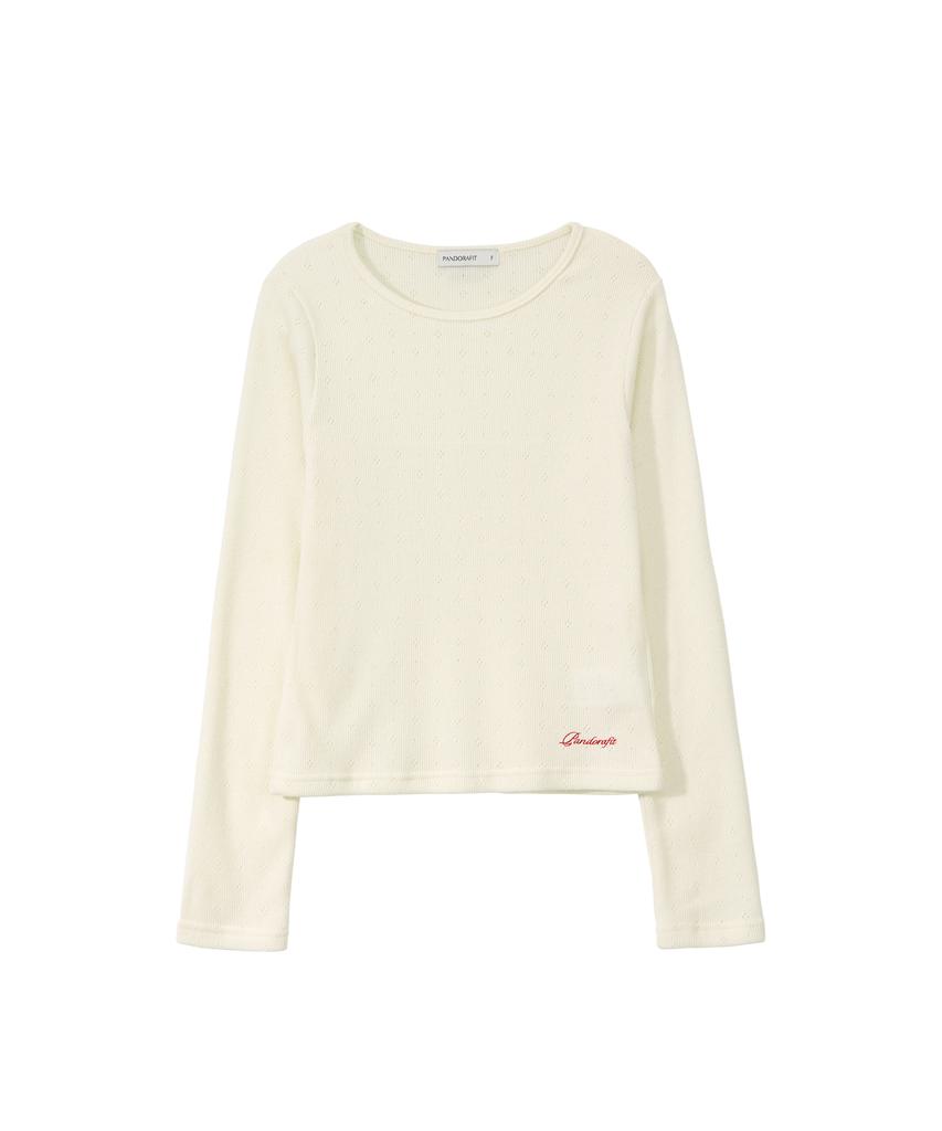 PANDORAFIT Punching Long Sleeve (Ivory)