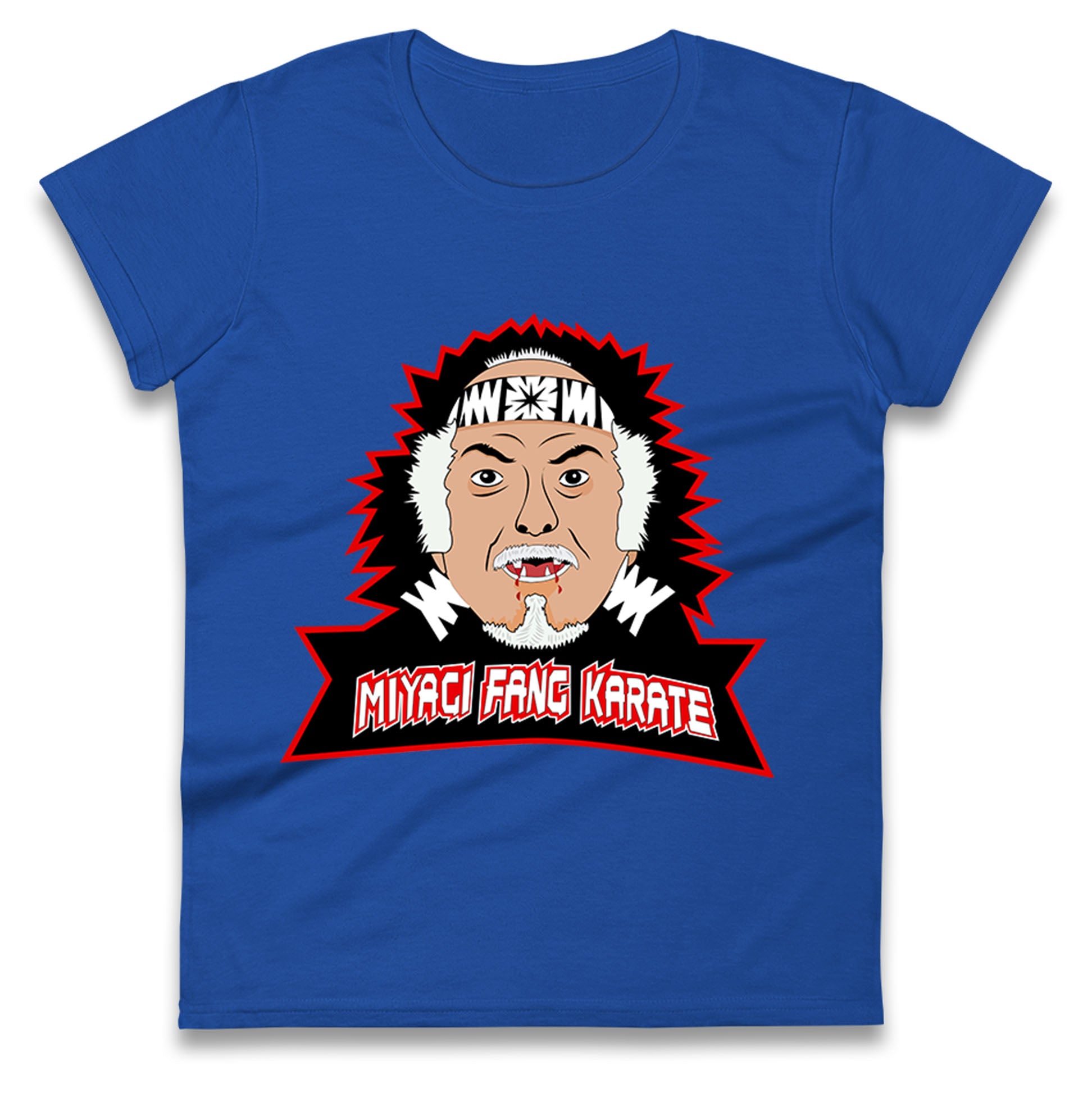 Miyagi Fang Karate Cobra Kai Womens T Shirt Mens Tops Tees Unisexs 2XL