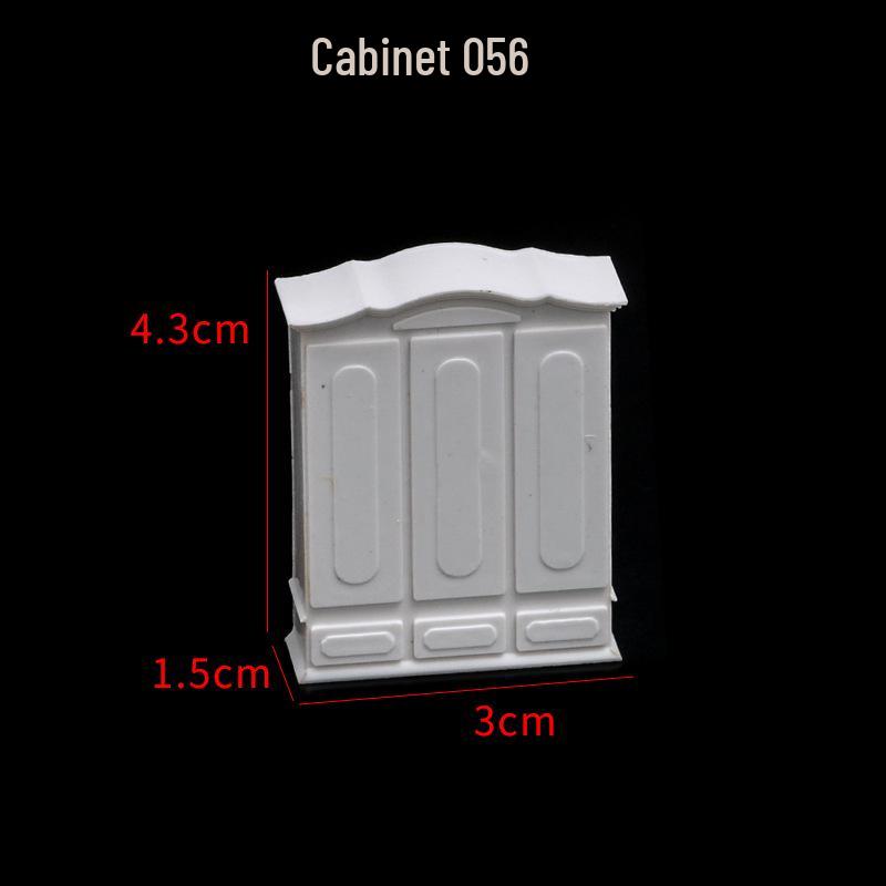1:50 Scale Model Materials: Sand Table, DIY Indoor Furniture, Wardrobe, Bedside Table, Bookshelf, Wine Cabinet