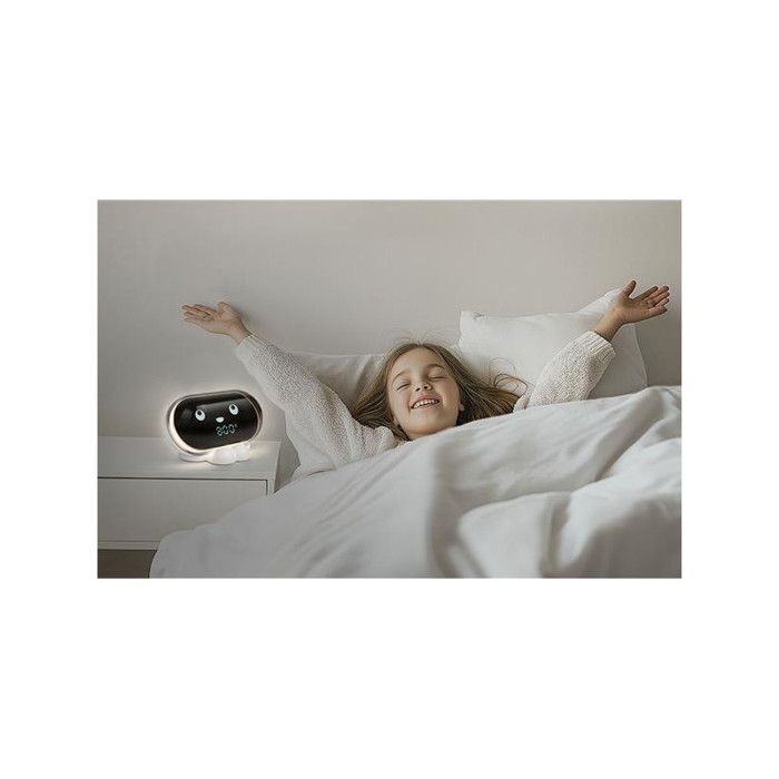 Réveil - MUSE M16KIDS - Sons apaisants - Lumière réglable - Alimentation USB-C