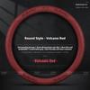 For Subaru Outback Brz Wrx Xv Ascent Forester Impreza Legacy Car Anti-Slip Leather Ultrathin Steering Wheel Cover Accessories Y12