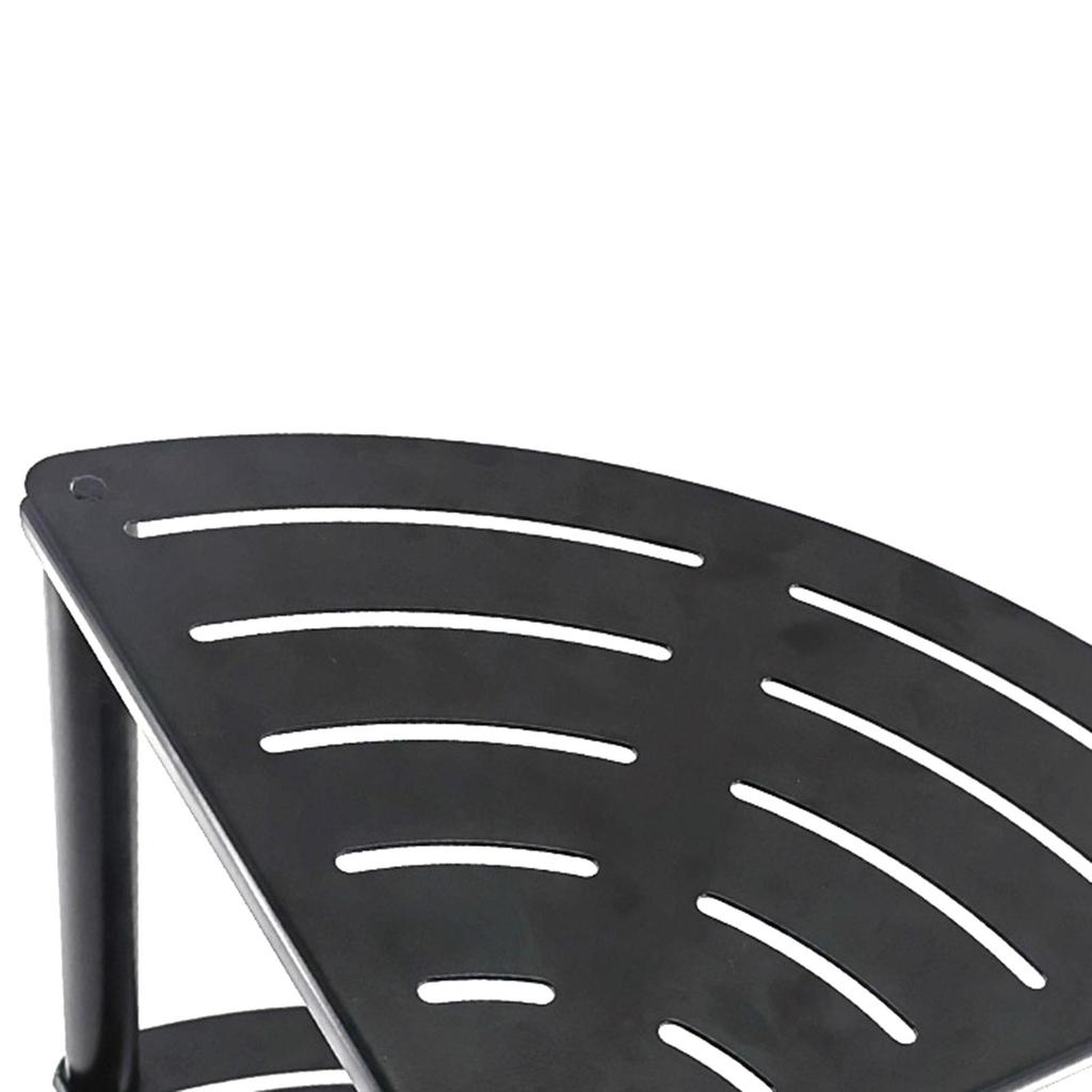 Foot Rest Shoe Stool, Multifunctional Lightweight Corner Shower Stool for Shaving Legs, Inside